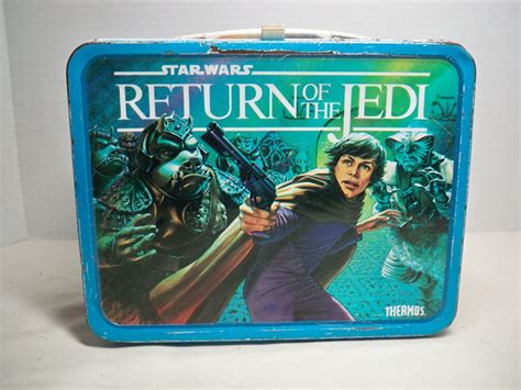 vintage return of the jedi lunch box